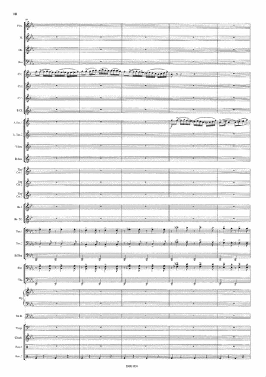 Polovtsian Dances Concert Band scores gallery preview page 11