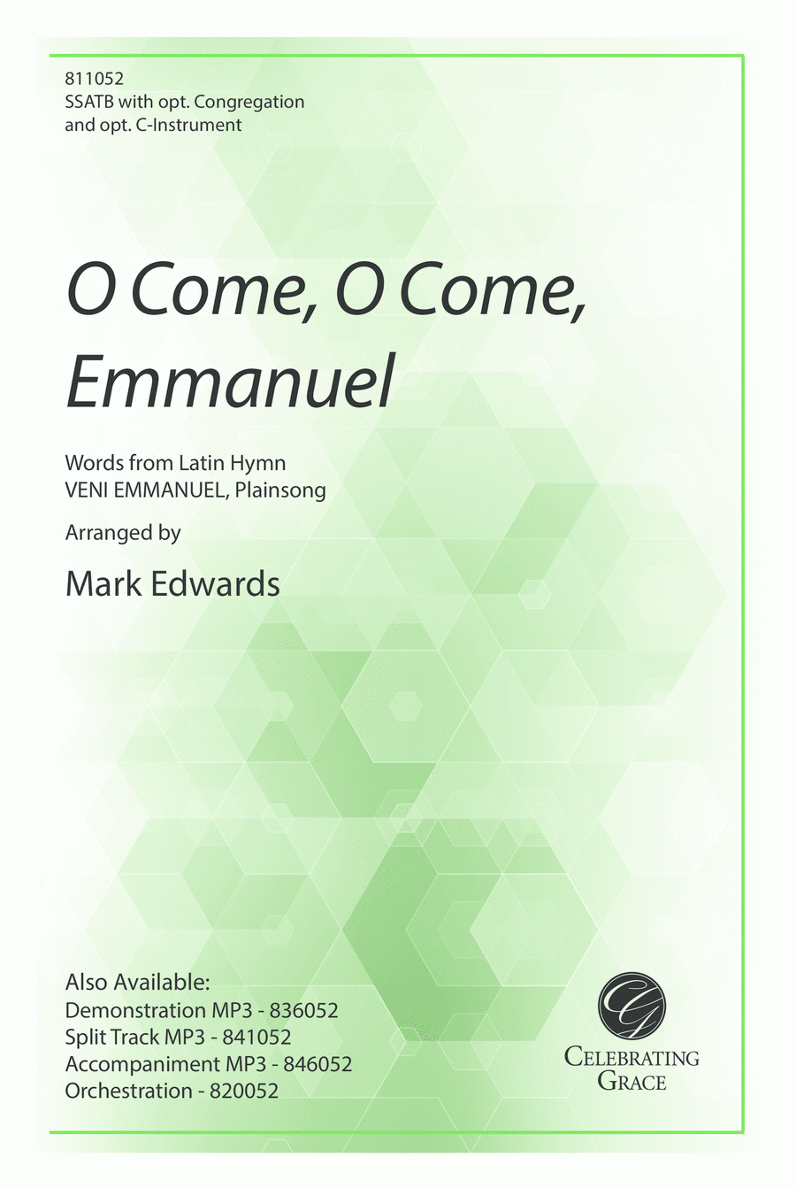 O Come, O Come, Emmanuel (Digital) SSATB scores gallery preview page 1