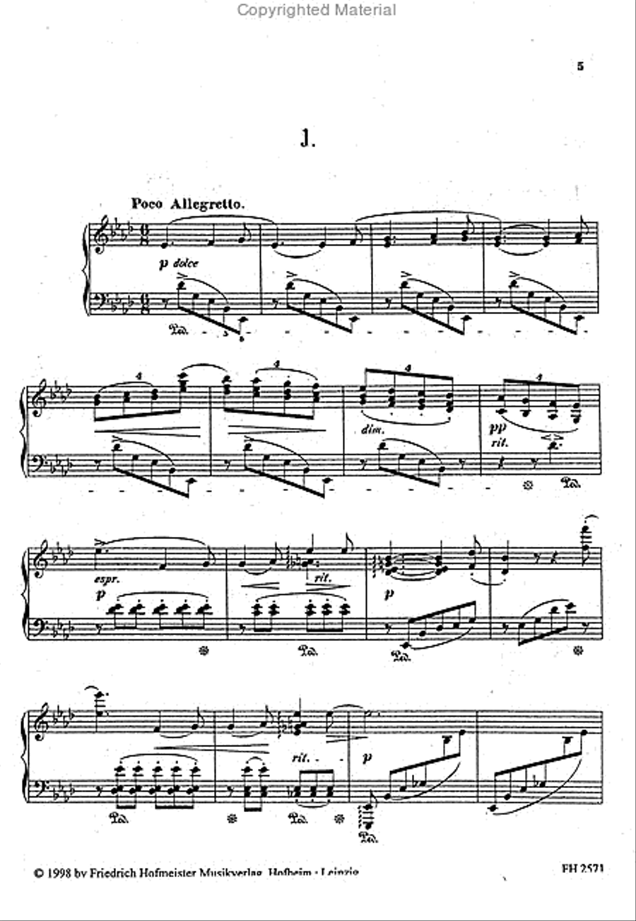 Zwielicht op. 31 Zwielicht op. 31 Piano Solo scores gallery preview page 2