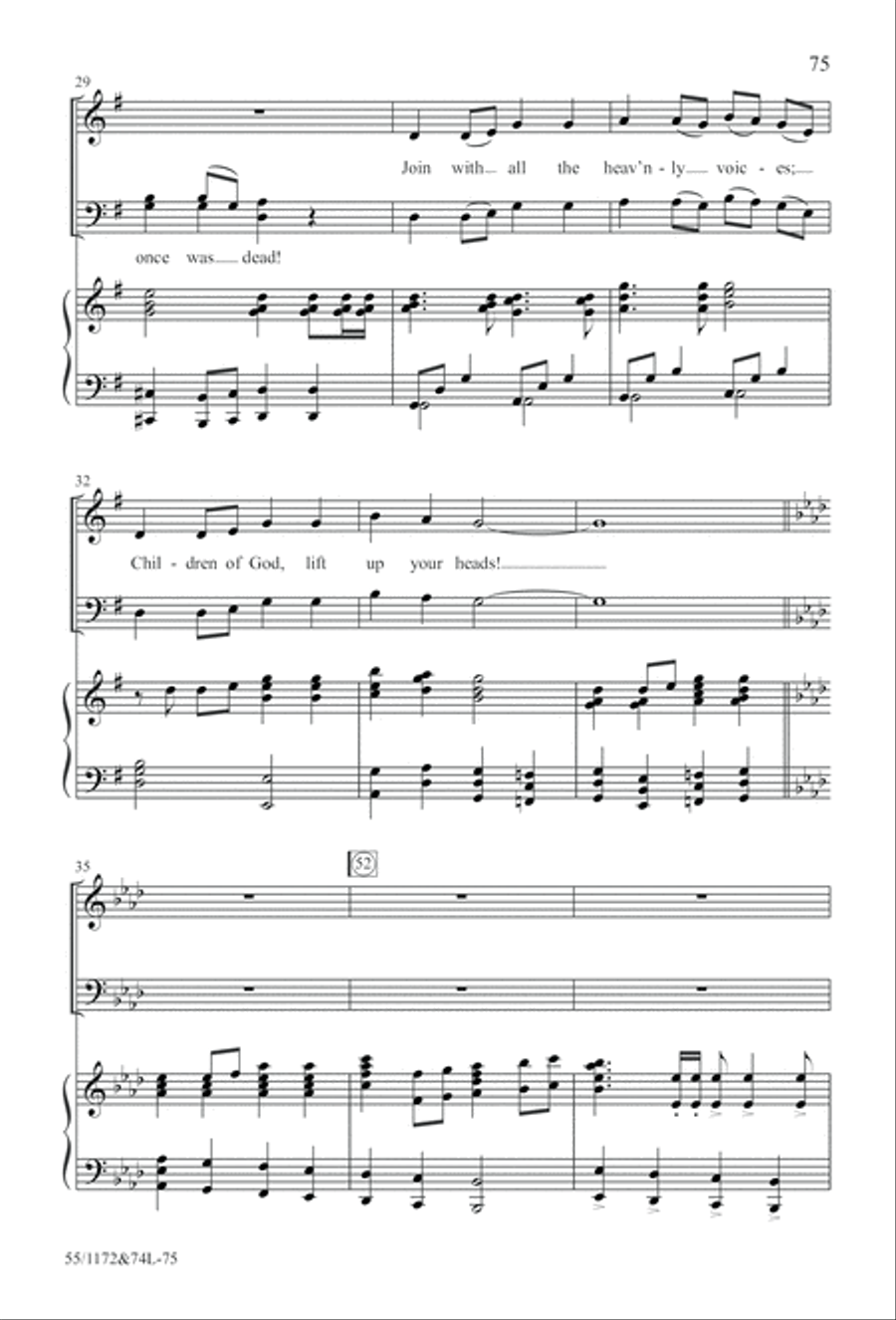 The Easter Story The Easter Story 4-Part scores gallery preview page 76