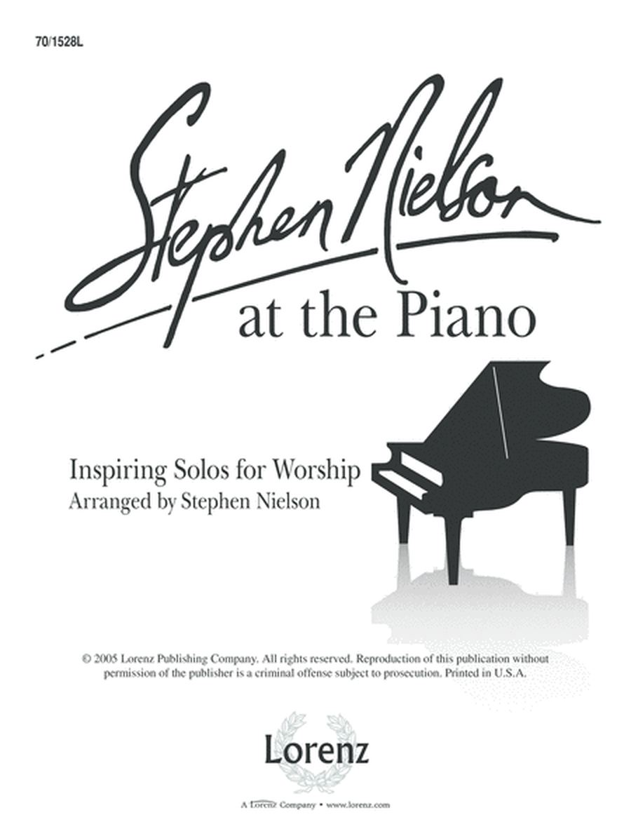 Stephen Nielson at the Piano