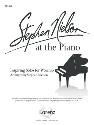 Book cover for Stephen Nielson at the Piano