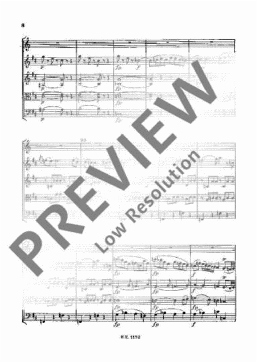 Divertimento No. 17 D major Horn scores gallery preview page 13