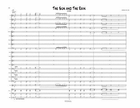 The Sun and The Rain - Big Band with Strings image number null
