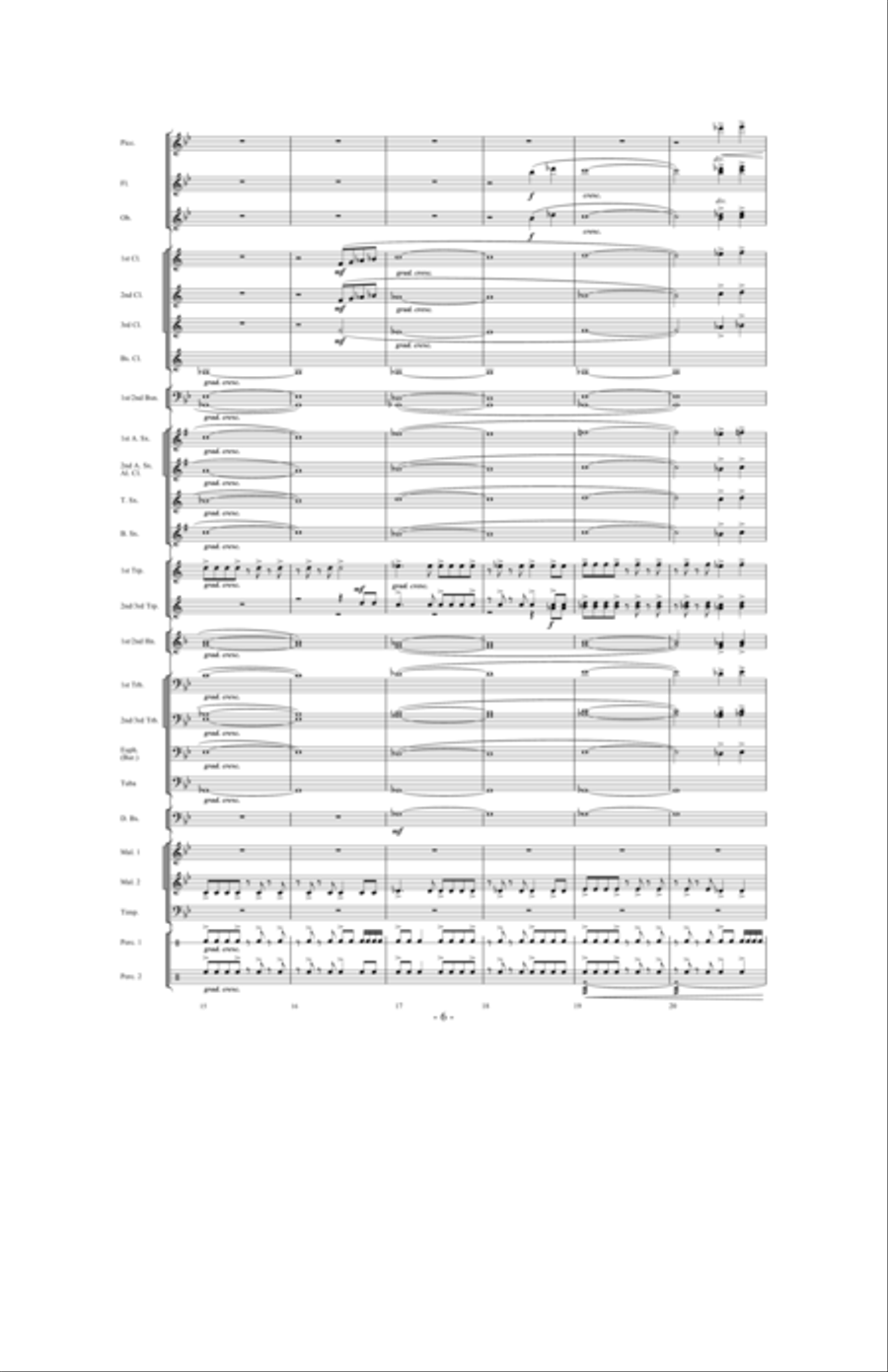 Nightflight Concert Band scores gallery preview page 5