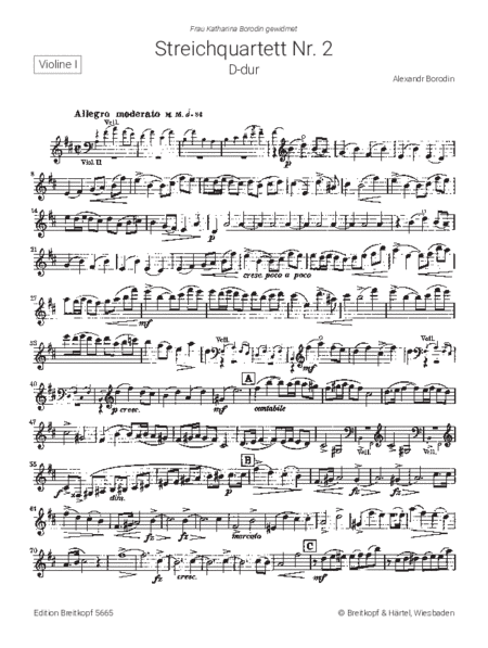String Quartet No. 2 in D major