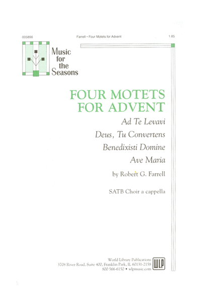 Four Motets For Advent image number null