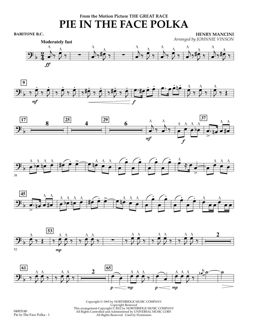 Dreamsville Concert Band scores gallery preview page 1