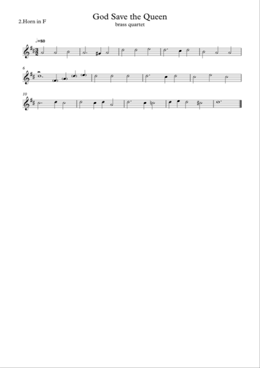 United Kingdom National Anthem: God Save the Queen (USA: My country,