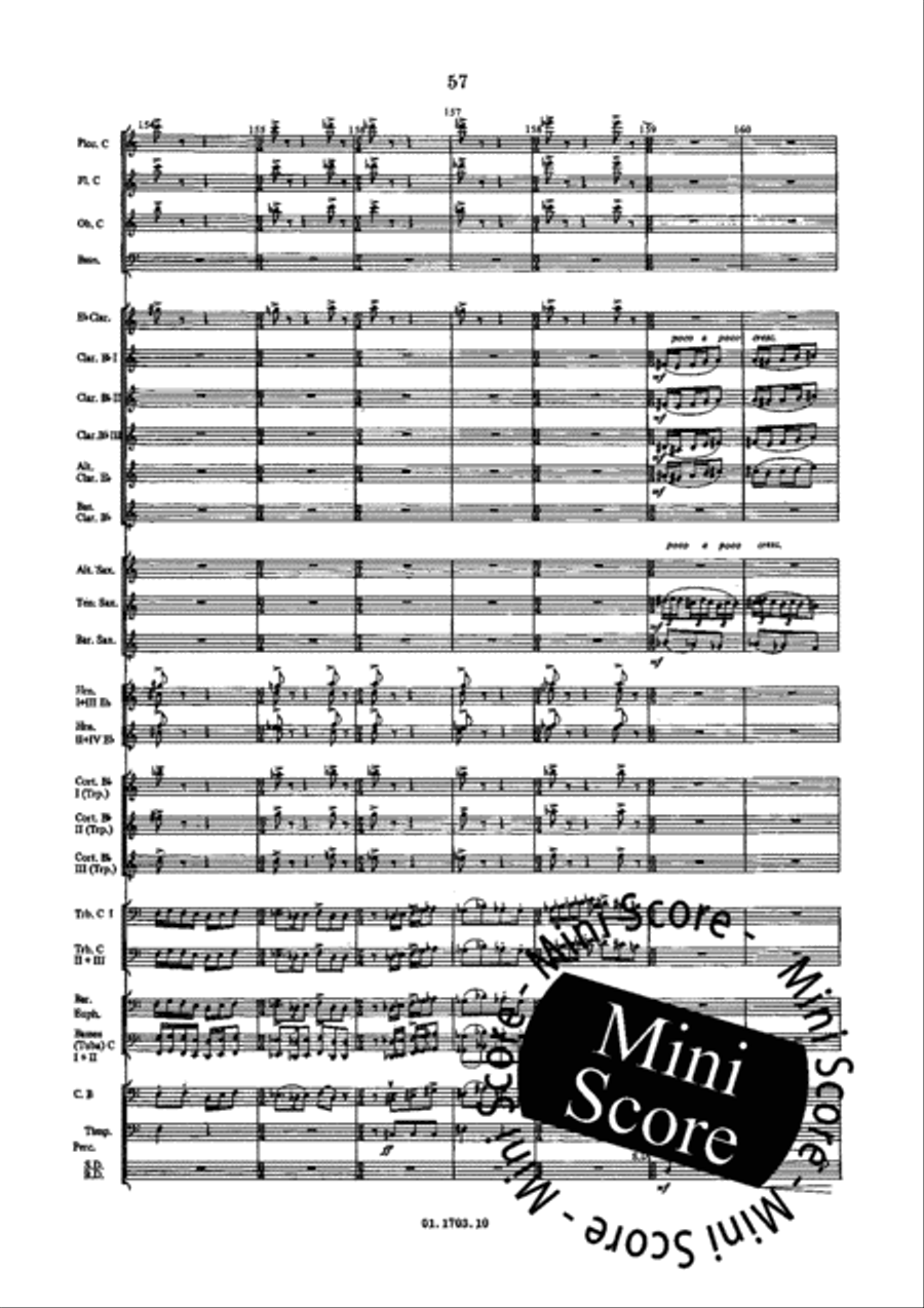 Windmusic Opus 123 Windmusic Opus 123 Concert Band scores gallery preview page 63