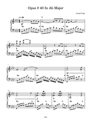 Opus #40 (Piano Solo)