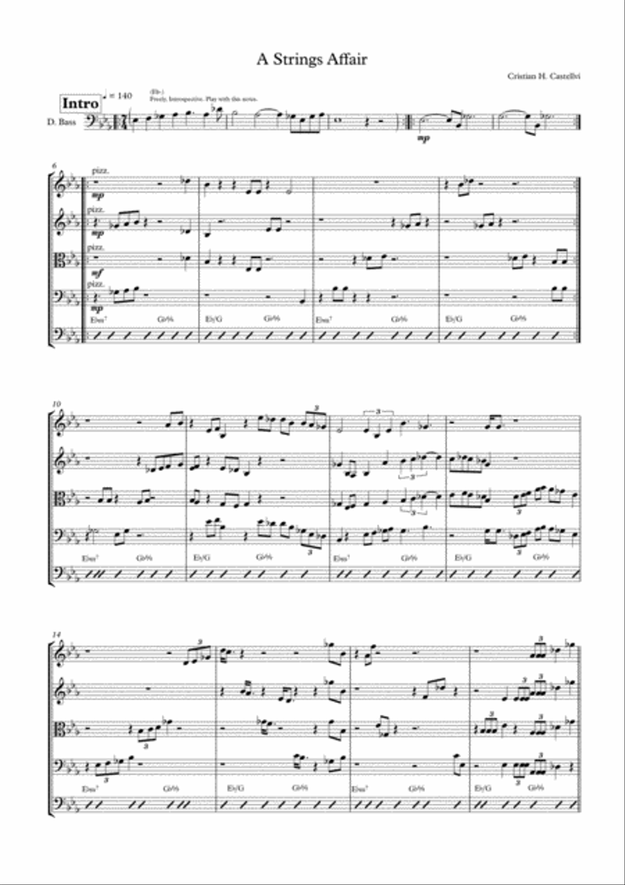 A Strings Affair Concert Band scores gallery preview page 2