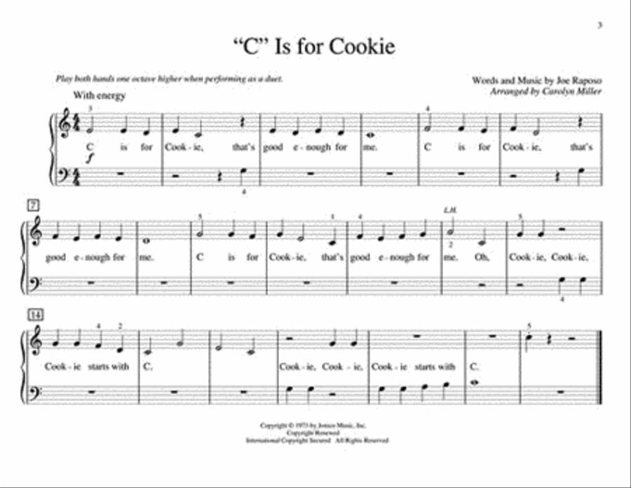 Teaching Little Fingers to Play Children's Songs Piano Method scores gallery preview page 4