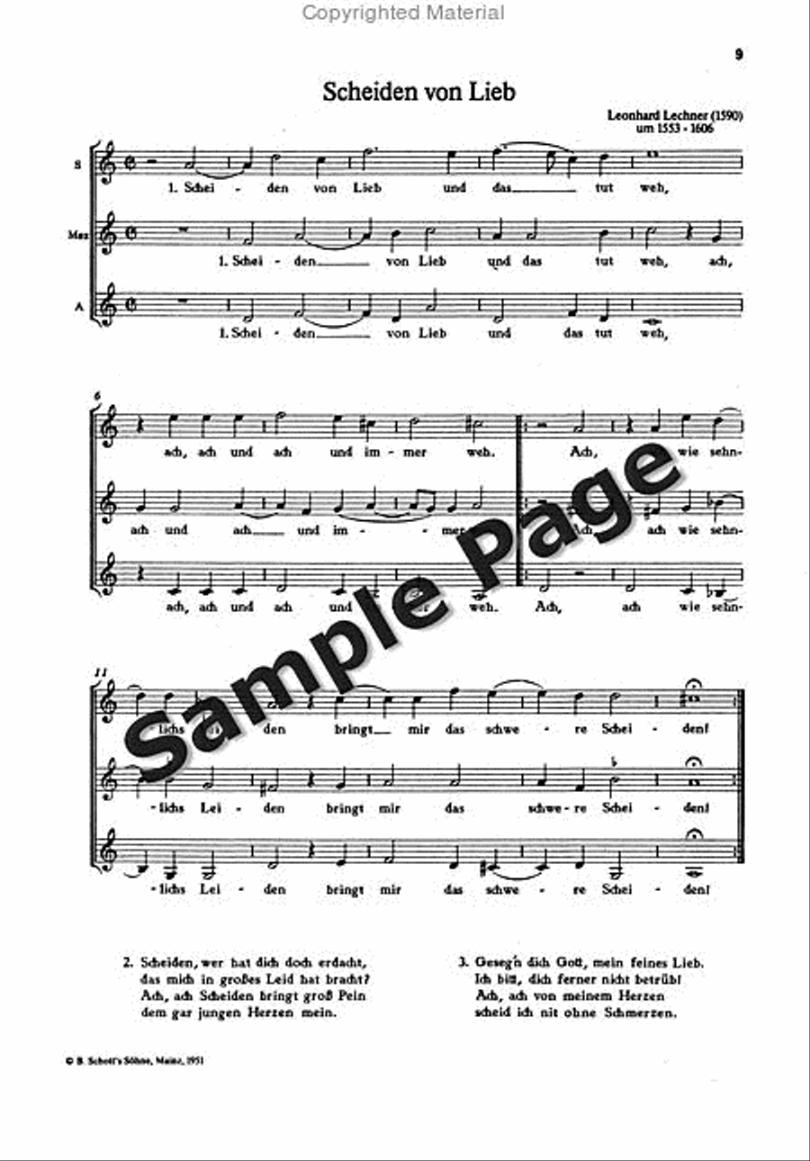 9 Love Madrigals 9 Love Madrigals SSA scores gallery preview page 10