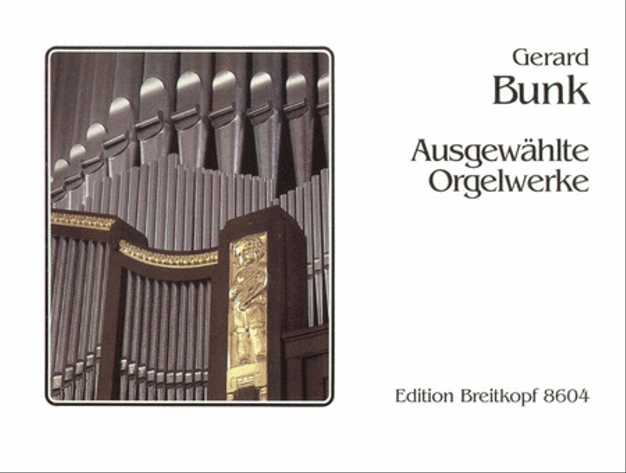 Selected Organ Works Organ scores gallery preview page 1