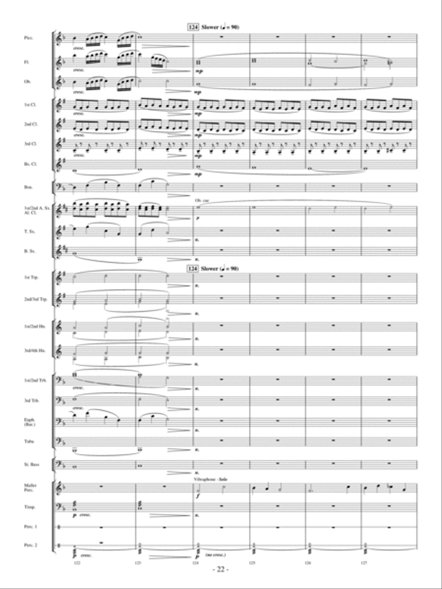 Moonscape Moonscape Concert Band scores gallery preview page 21