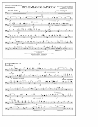 Bohemian Rhapsody - Trombone 1