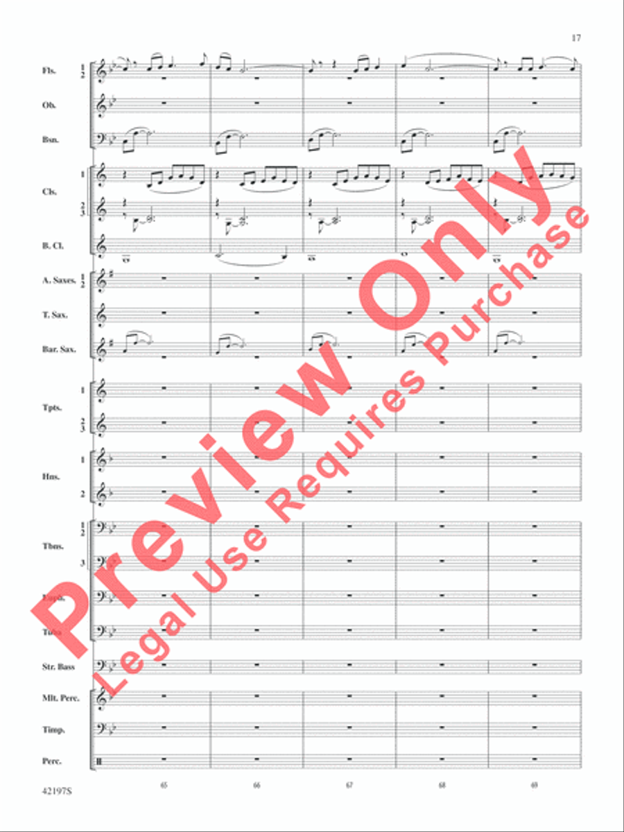 Carrickfergus Carrickfergus Concert Band scores gallery preview page 37