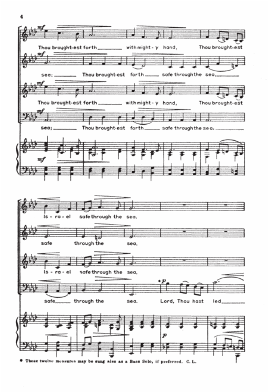 Thanks Be To Thee 4-Part scores gallery preview page 3