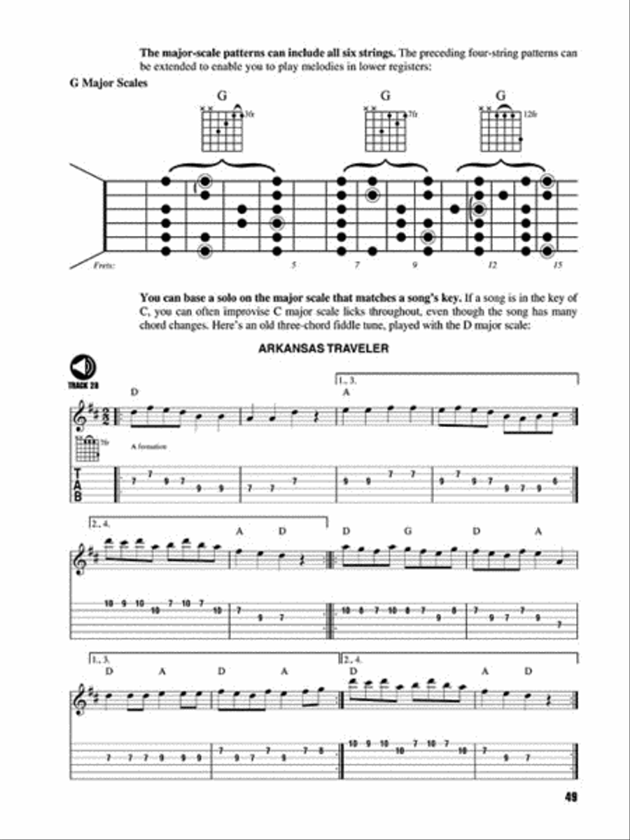 Fretboard Roadmaps for Acoustic Guitar Acoustic Guitar scores gallery preview page 4