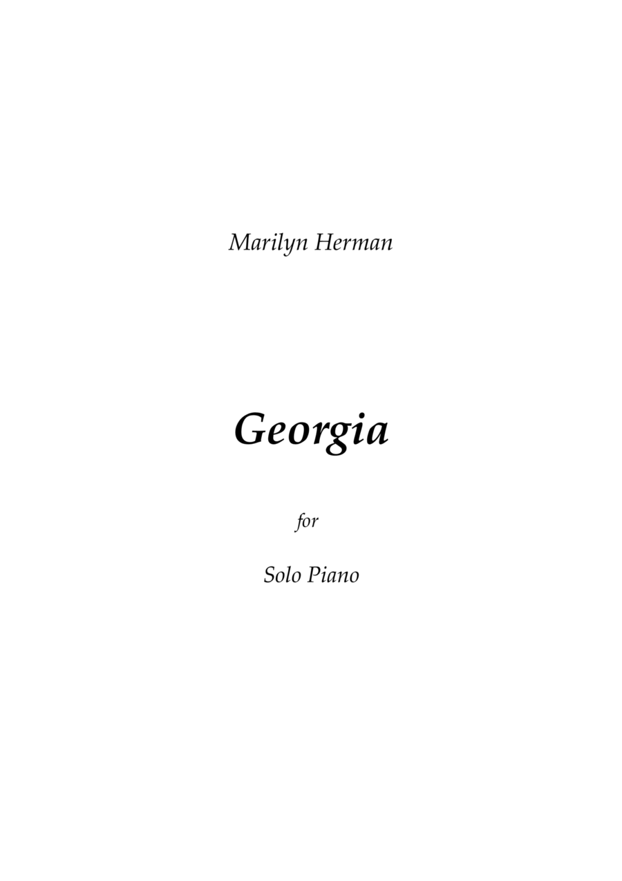Georgia Chamber Music scores gallery preview page 1