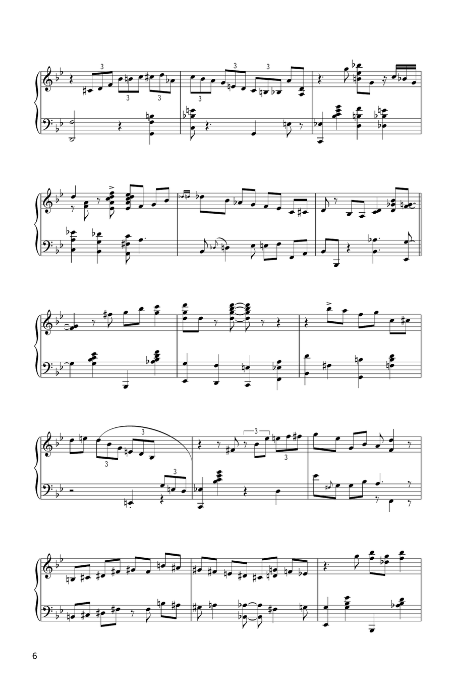 Moonglow Moonglow Piano Solo scores gallery preview page 6