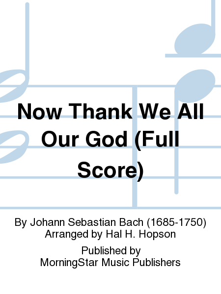Now Thank We All Our God (Full Score) image number null