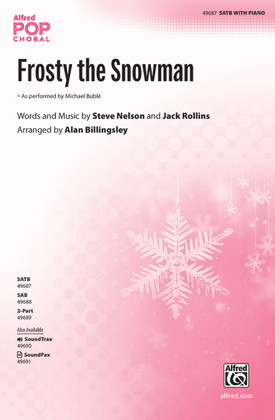 Book cover for Frosty the Snowman