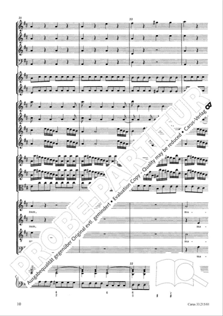 Magnificat Magnificat 4-Part scores gallery preview page 19