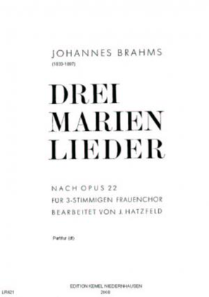 Book cover for Drei Marienlieder