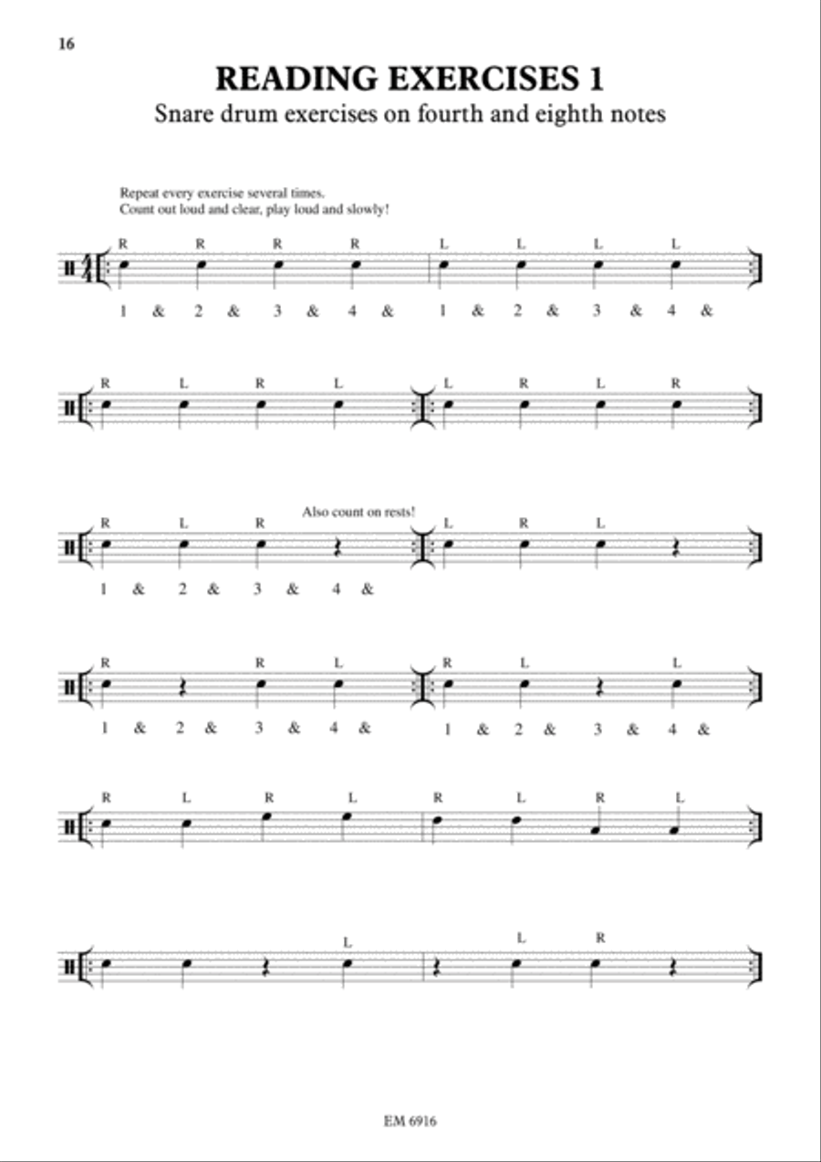 B.A.M. Method for Drumset Percussion scores gallery preview page 2