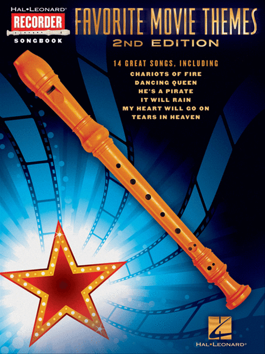Favorite Movie Themes – 2nd Edition Recorder scores gallery preview page 1