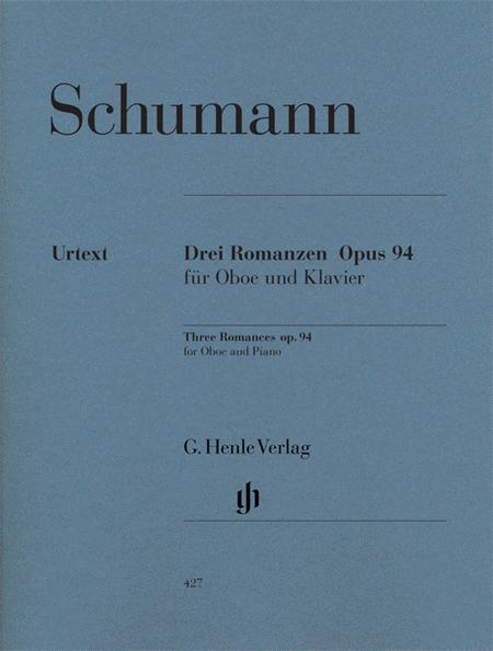 Robert Schumann: Romances for Oboe (or Violin or Clarinet) and Piano op. 94