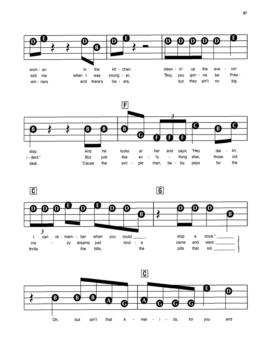 Pink Houses Electronic Keyboard scores gallery preview page 2