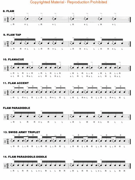 The Complete Drumset Rudiments
