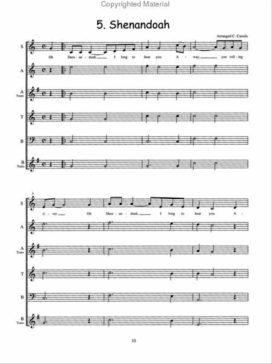 SATB Recorder Ensembles Recorder scores gallery preview page 4