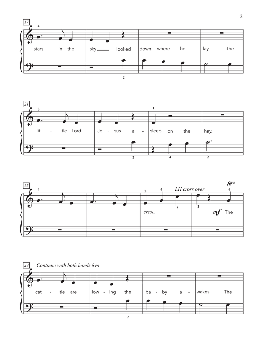 Away In a Manger Away In a Manger Piano Method scores gallery preview page 3