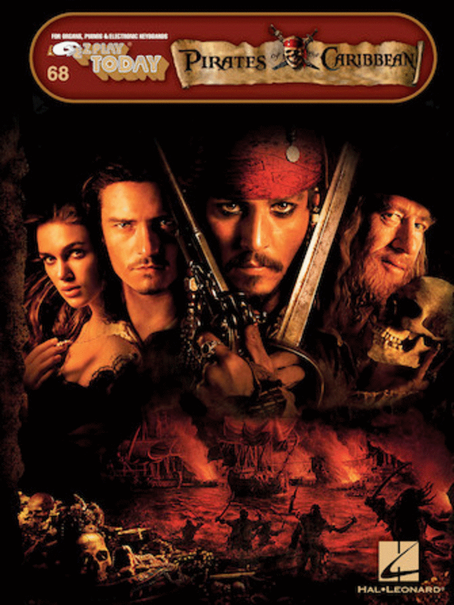 Pirates of the Caribbean Electronic Keyboard scores gallery preview page 1