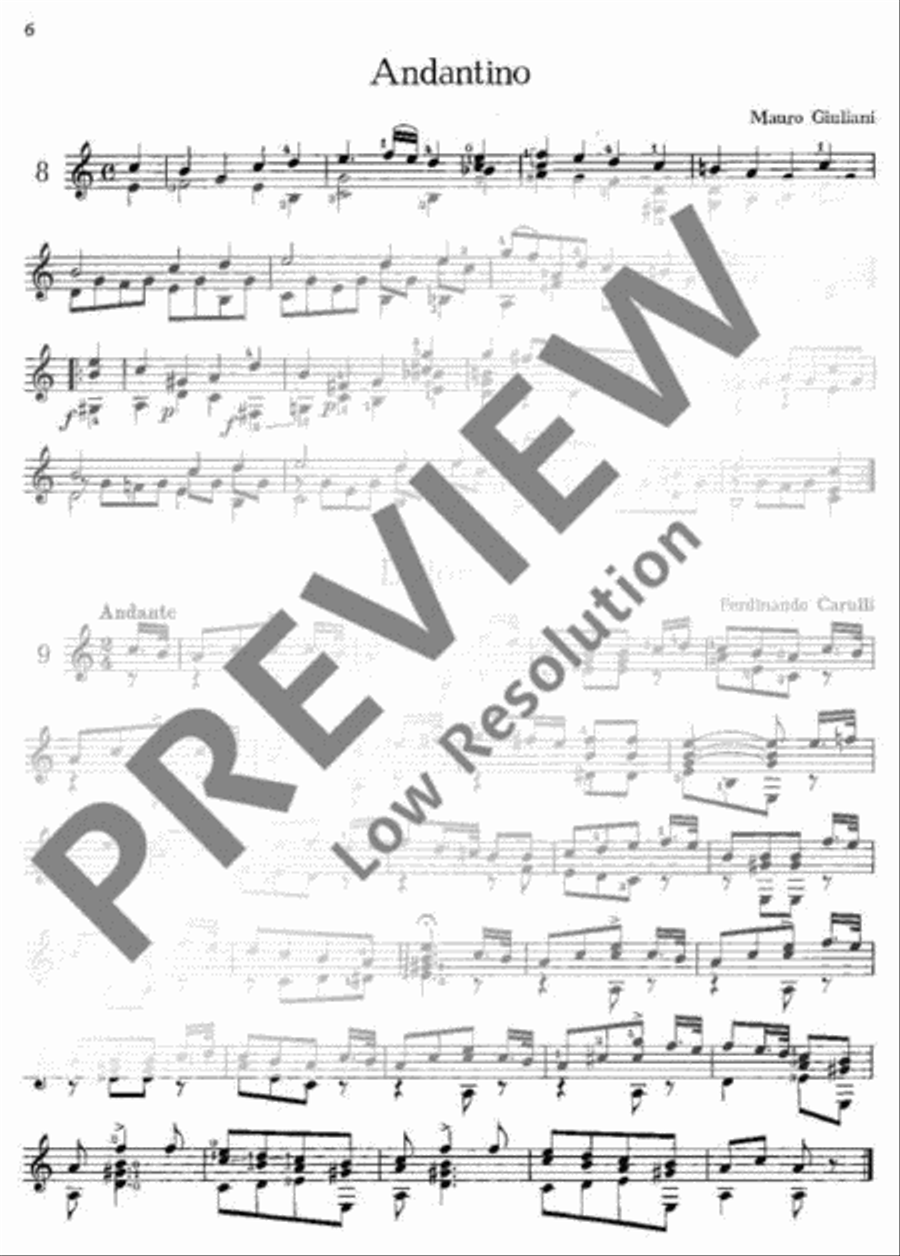 Easy Guitar playing Easy Guitar scores gallery preview page 7