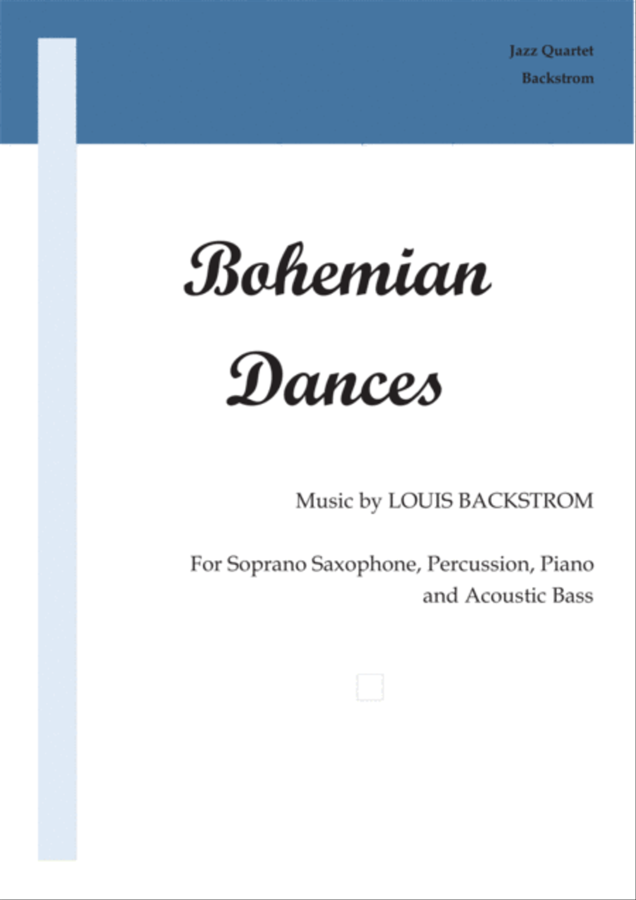 Bohemian Dances Small Ensemble scores gallery preview page 1