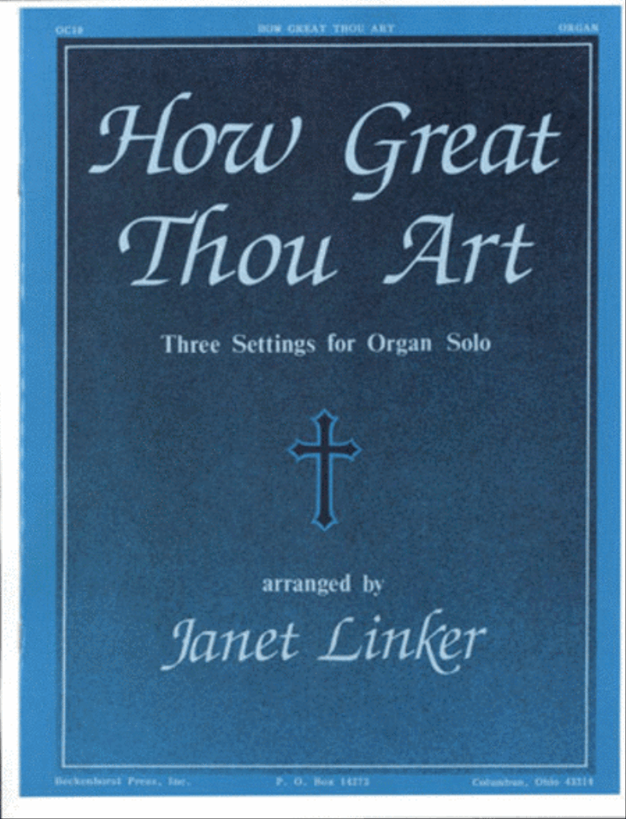 How Great Thou Art - organ solo collection Organ scores gallery preview page 1