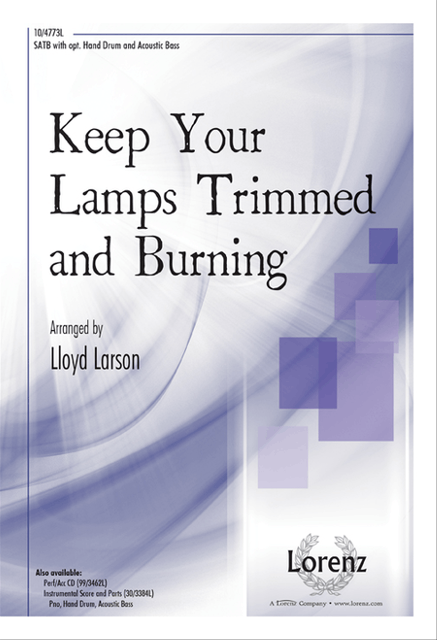 Keep Your Lamps Trimmed and Burning 4-Part scores gallery preview page 1