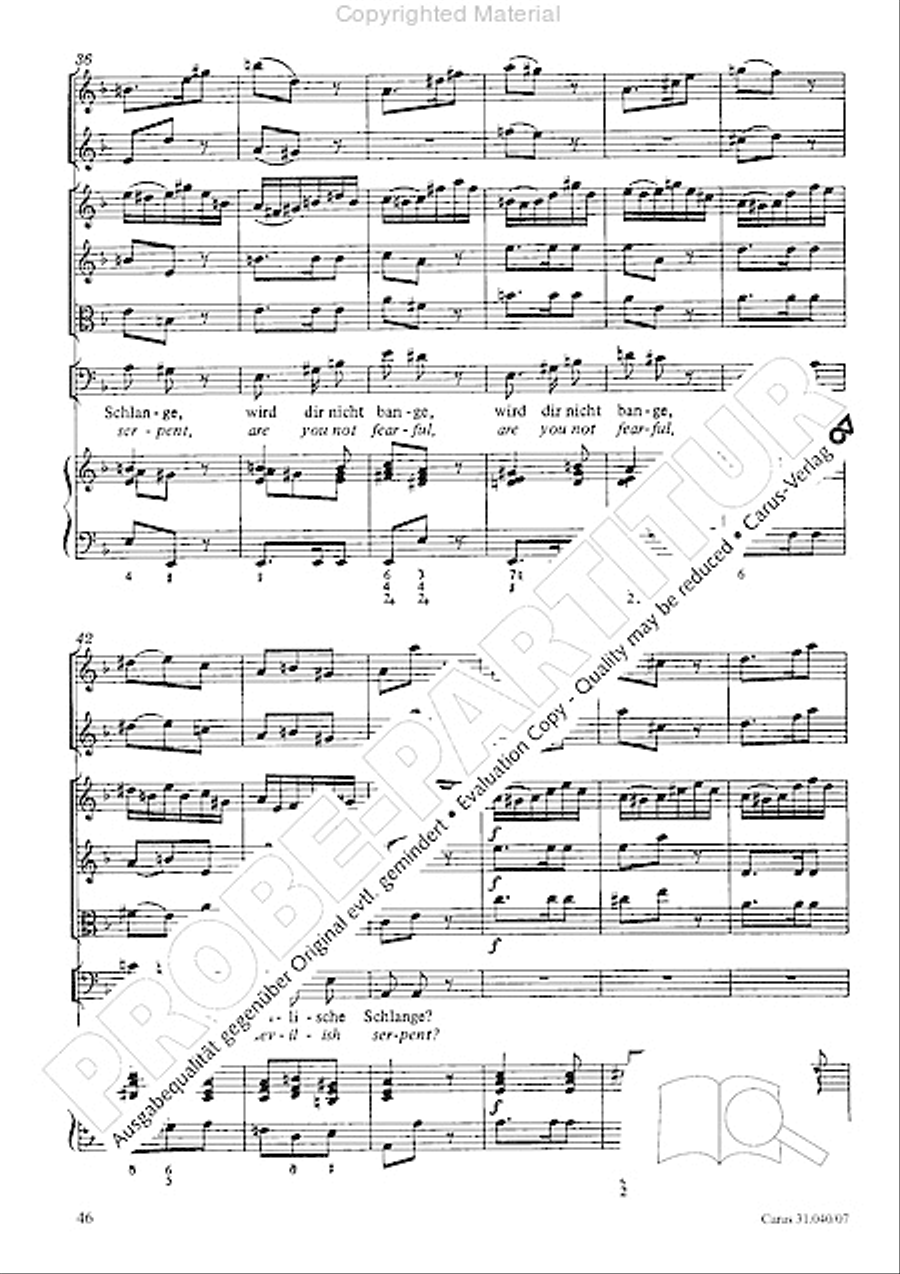 Christ was manifested for this purpose (Dazu ist erschienen der Sohn Gottes) ATB scores gallery preview page 48