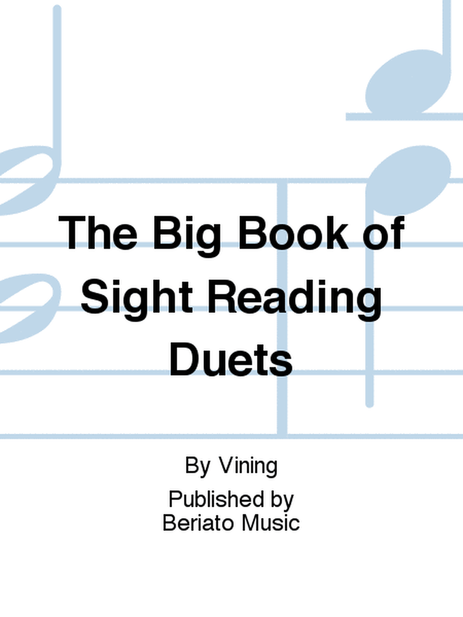 The Big Book of Sight Reading Duets