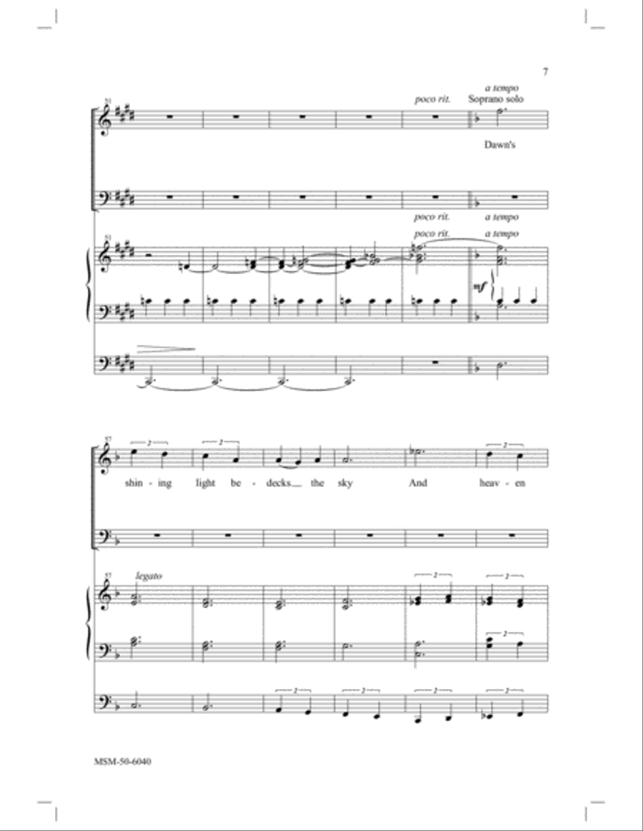 My Hope Is Arisen 4-Part scores gallery preview page 4