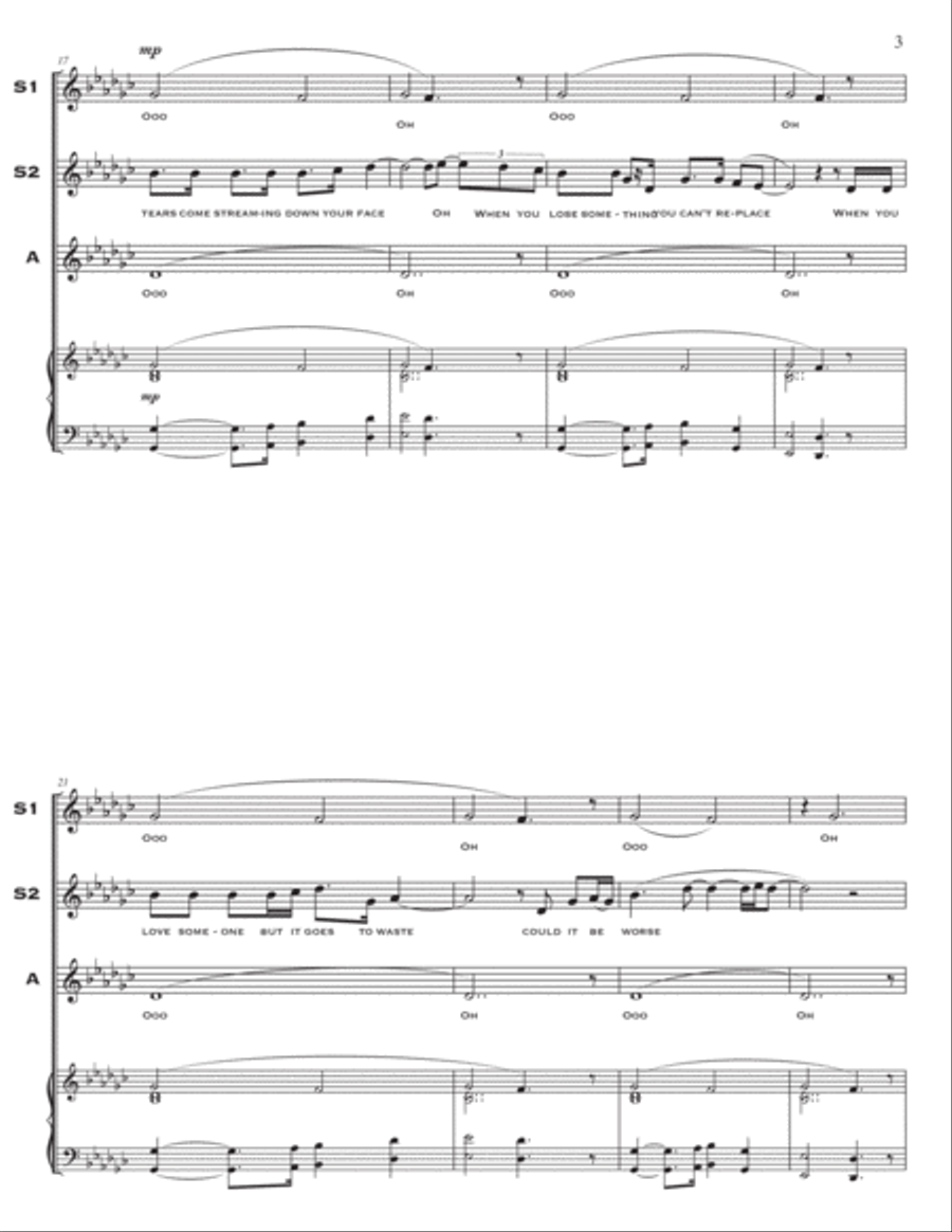 Fix You 3-Part scores gallery preview page 4