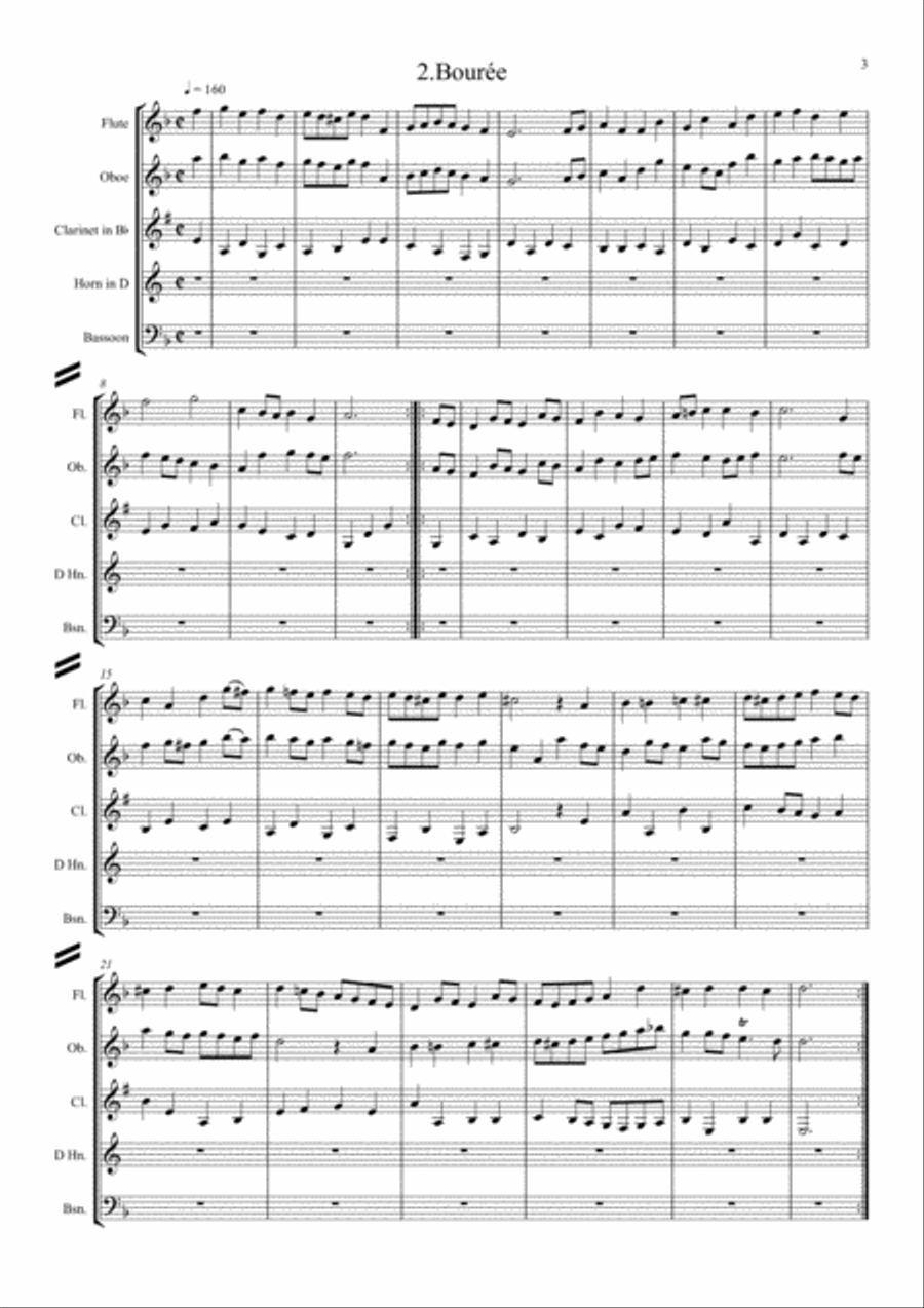 Handel: 4 Movements from 