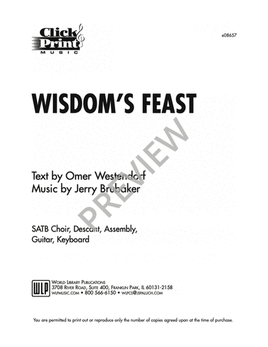 Wisdom's Feast image number null
