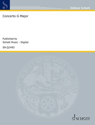 Book cover for Concerto G Major