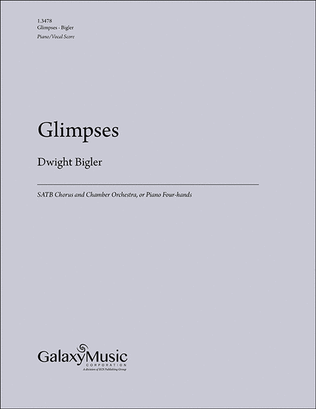 Glimpses (Piano/Vocal Score)